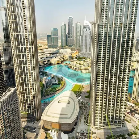 Glorious Fountain,Opera &Burj Sky View 4Br Apt Dubai Exterior foto