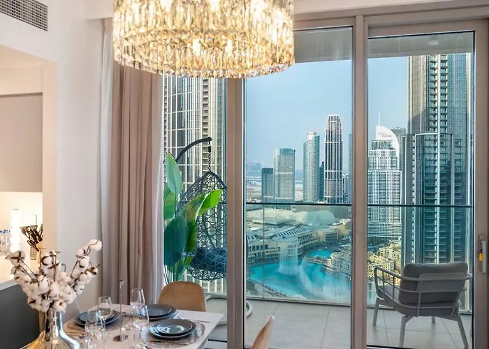 Glorious Fountain,Opera &Burj Sky View 4Br Apt